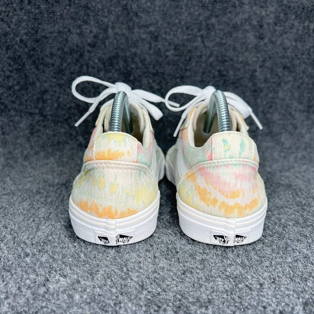 Vans Old Skool Shoes Women's Size 9 Tie Dye Low‎ Lace Up Retro Skate Sneakers - Picture 5 of 11
